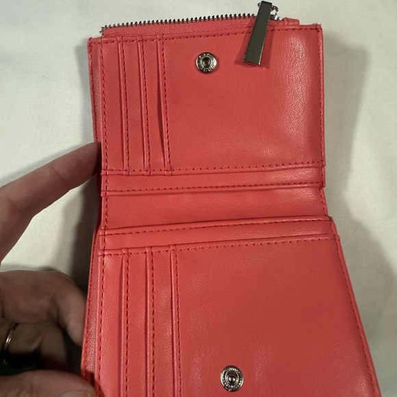 Steve Madden Cherry Blossom Red Wallet - Picture 2 of 8